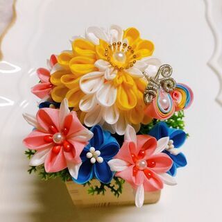 『つまみ細工』体験講座の画像