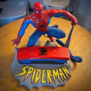  【取引完了】90s スパイダーマン USA限定 電話機 レア物
