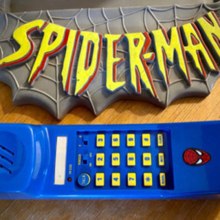  【取引完了】90s スパイダーマン USA限定 電話機 レア物の画像