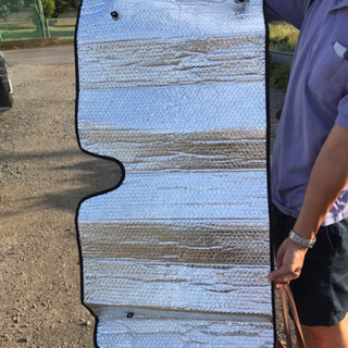 サンシェード　軽自動車用の画像