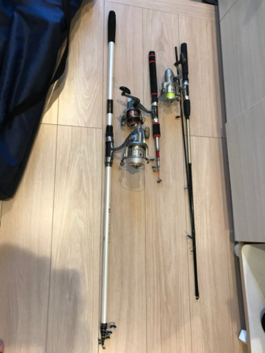 釣竿　リール　ロッド　タチウオ　サビキ　バス　シーバス