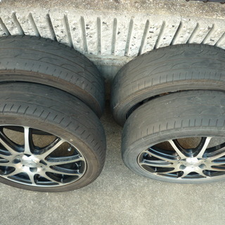 165/55R15　 ホイール、夏タイヤセット　ホンダNBOXで使用の画像