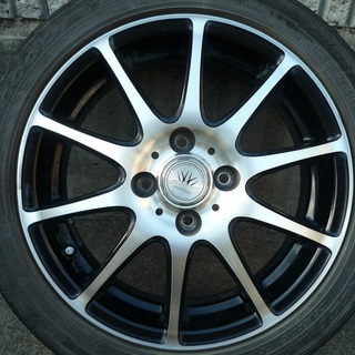 165/55R15　 ホイール、夏タイヤセット　ホンダNBOXで使用の画像