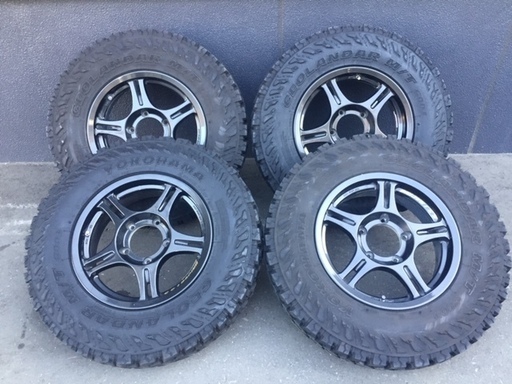 札幌市清田区　ジオランダー　マットタイヤ　１８年　１６インチ