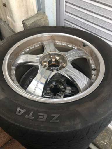 タイヤ、ホイル４本セットです！