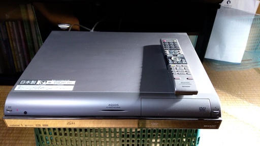 SHARP AQUOS DV-AC55 HDDレコーダー