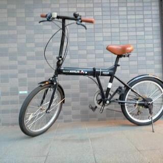 折りたたみ自転車の画像