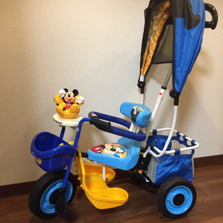 三輪車）カーゴドーム ミッキーマウス