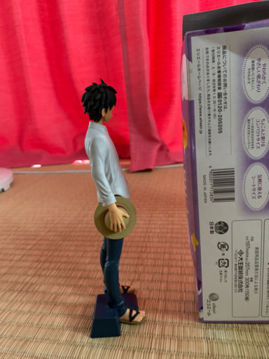 ルフィーのフィギア。。
