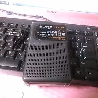 SONY ポケットラジオ FM AM 2BAND ICF-S10