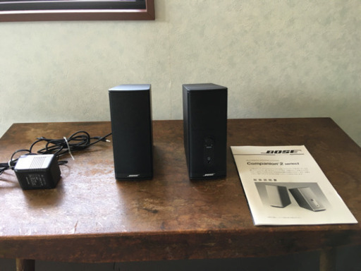 値下げ！BOSE COMPANION2 SERIES2 BLACK ボーズ　スピーカー