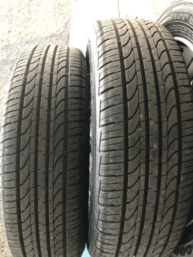 ダイハツ L175 ムーヴ バリ山 低燃費タイヤ