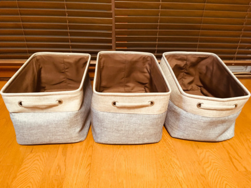 ⭐️布製ケース　大3個セット