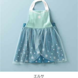 【新品】【全5種】 【日本全国郵送相談可】ディズニー エプロンドレス キッズ 女の子 トップス ワンピースの画像