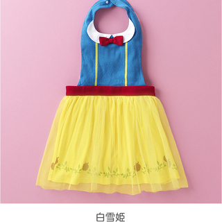 【新品】【全5種】 【日本全国郵送相談可】ディズニー エプロンドレス キッズ 女の子 トップス ワンピースの画像