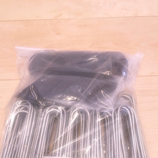 U字ピン(黒丸付き) 100本　※新品/残り1セット