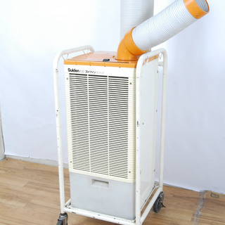 3084 ツルミ スポットエアコン 自動首振り 100V AC-...