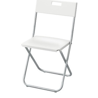 IKEA GUNDE グンデ　白黒４脚　お値下げ‼️の画像