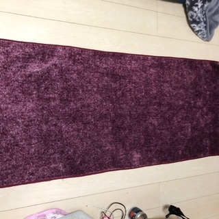 予定者様決定✨長方形型ラグ✨レッドカラー✨廊下やキッチンに✨