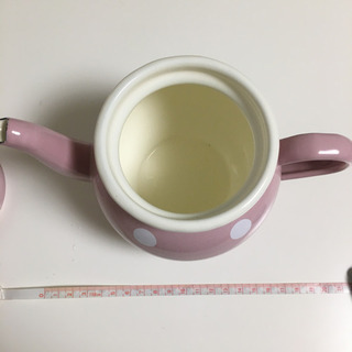 ホーロー　ティーポットの画像