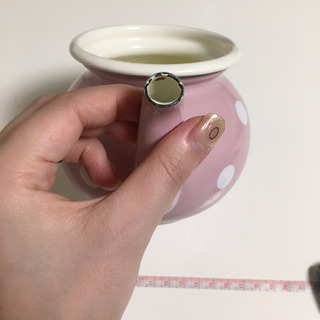 ホーロー　ティーポットの画像