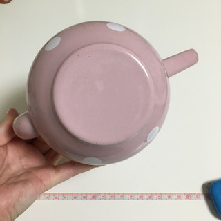 ホーロー　ティーポットの画像