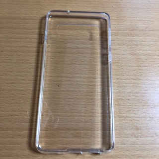 美品　スマホケース　ソフトクリア　Android