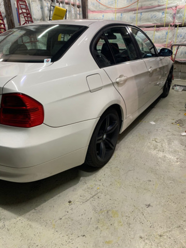 BMW E90など　245/45R18 ブラックホイール