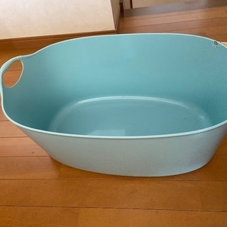 【中古】IKEA TORKIS トルキス　洗濯かご　ランドリーバスケットの画像