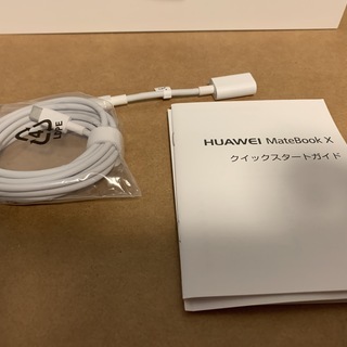 値下Huawei Matebook X 高解像度2160ｘ1440 Core i5 256GB SSD ファンレス　Office付の画像