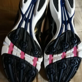 新品ムーンスターバネのチカラ ゴールド 24.0cmEEの画像