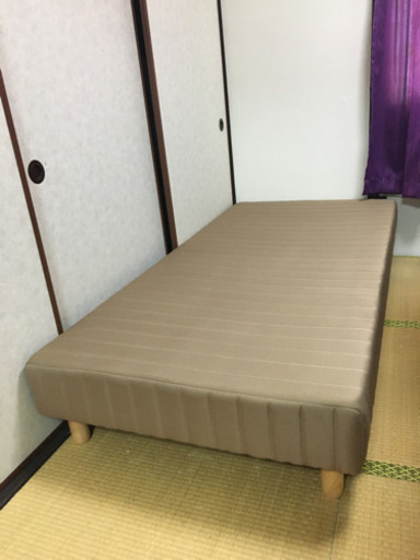 取引終了【薩摩川内市】美品★脚付マットレス★シングルベッド