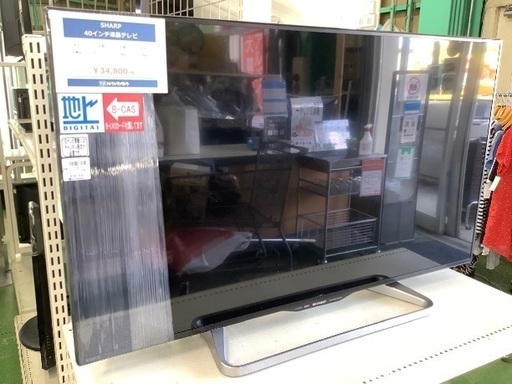 シャープ　40インチ　2015年製　液晶テレビ【トレファク草加店】