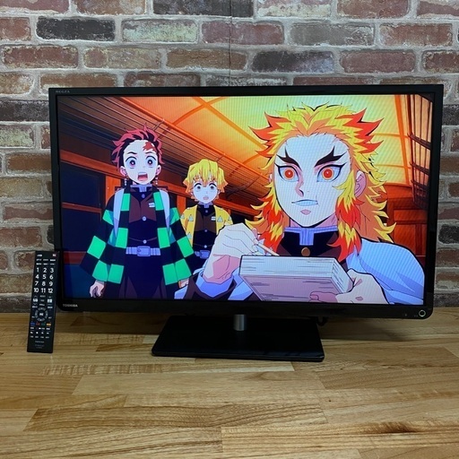 ⑤即日受渡❣️東芝REGZA省エネLED32型外付HDD対応12500円
