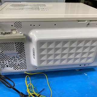 最終値引き HITACHI 日立 電子レンジ HMR-FS182 2018年製 ホワイト フラット庫内 単機能レンジ  1,350W 100V レンジ 中古品の画像