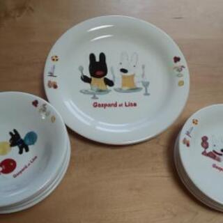 ホーム皿12枚セット  Gaspard  et  Lisa