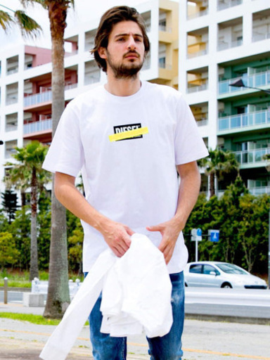 在庫処分☆DIESEL 半袖ロゴTシャツ
