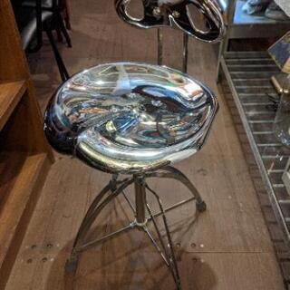 【売約済み】DULTON　ダルトン　ビートスツール　beat stool X3折りたたみスツール　イス　チェア　椅子　インダストリアル　スチール　背もたれ付きの画像