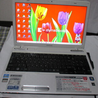 美品】東芝dynabook T451/46EW /４ＧＢ/320ＧＢ/Corei5/Win10/BATT・キーボード新品/リカバリー済 中古動作品 