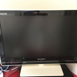 【取引者決まり】SHARP　19型 液晶カラーテレビ AQUOS...