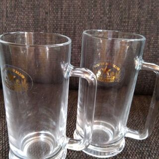 ビールジョッキ（小）2個