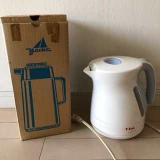  T-fal 電気ケトルポット　1.2　＋　レトロ　ヨットマホー...