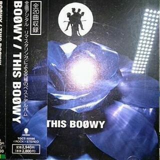 BOOWY BEST】THIS BOOWY氷室 布袋