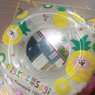 新品未使用 カナヘイ     ピスケ&うさぎ 浮き輪の画像
