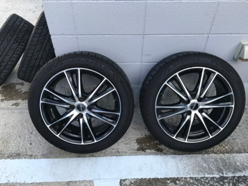 17 インチタイヤホイール4本　¥値引きしました¥