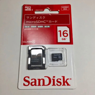 商談中　サンディスク マイクロSDHCカード 16GBの画像
