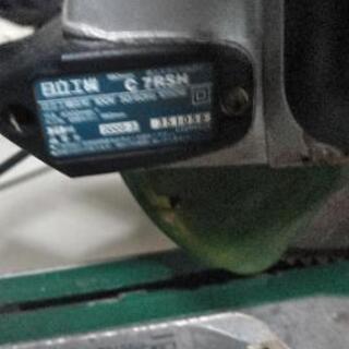 スライド丸のこ　日立　レーザー付の画像