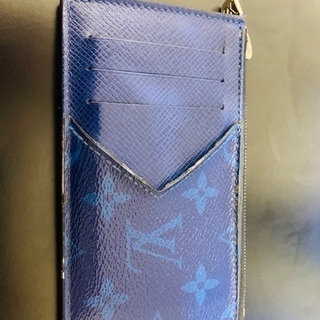 ルイヴィトン　コインカードホルダー　ブルー