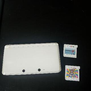 （取引中）3DS（ホワイト、ペンなし）メイドインワリオ・マリオカ...