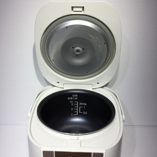 #4101 CCP 炊飯ジャー 3.5合 BK-R60-WH 2019年製の画像